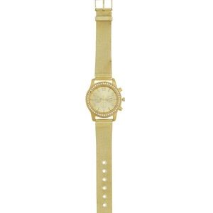 Rhinestone Metalic Watch